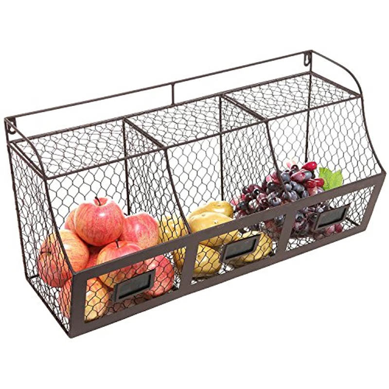 Durable kitchen steel basket