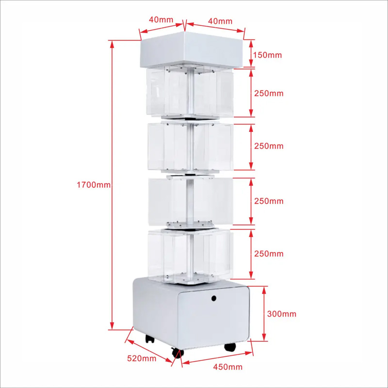 Creative soft drink beverage display shelves
