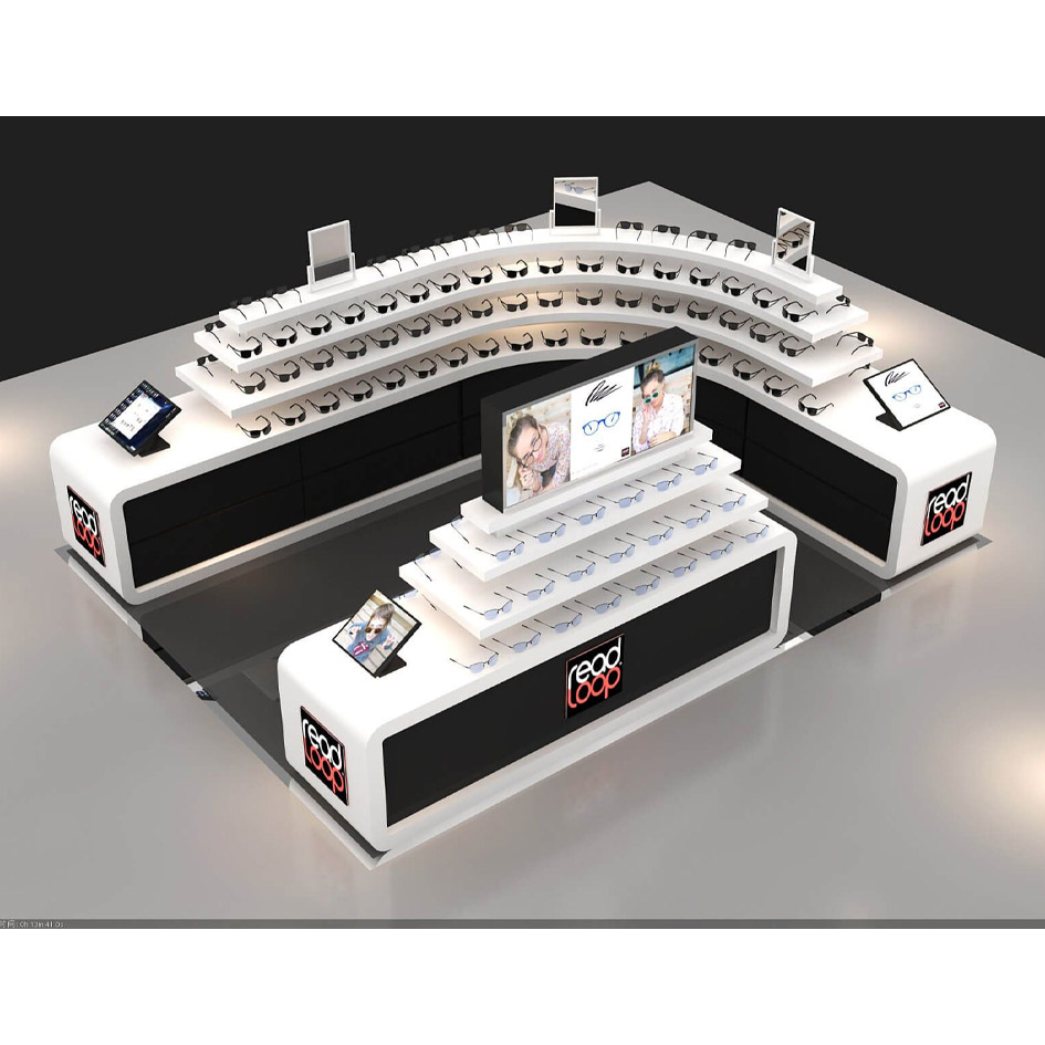 modular eyewear display stand for retail store