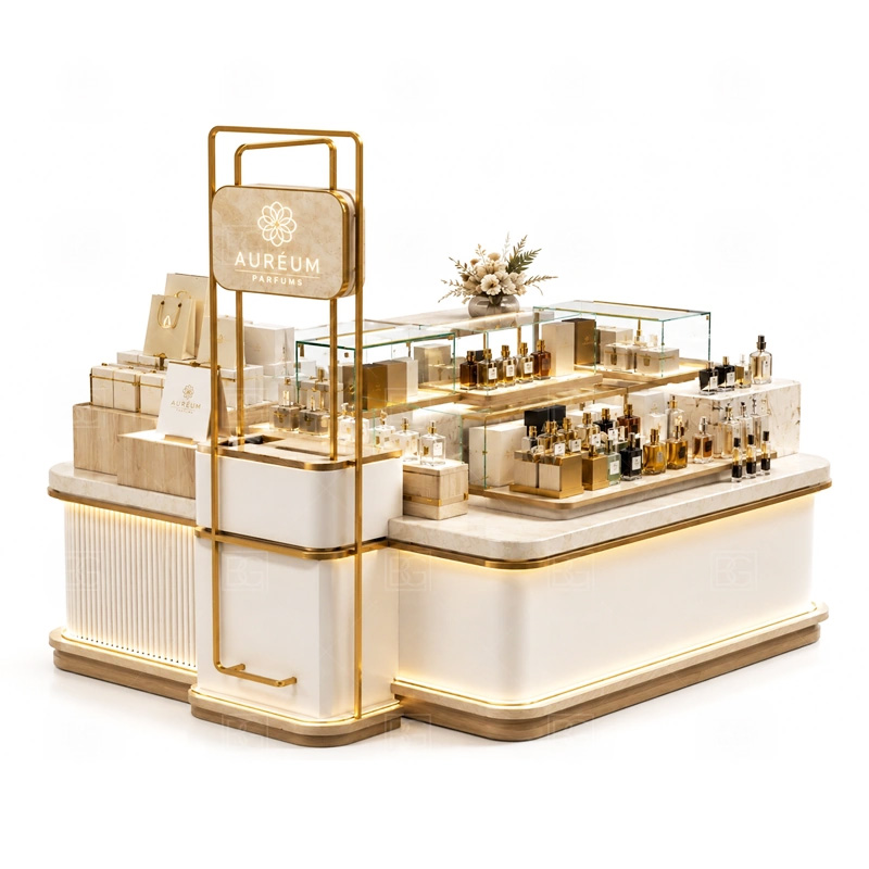 Luxury Perfume Display Stand with LED Lights Luxury Perfume Display Stand with LED Lights